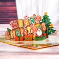 thumbnail image 3 of Paquete de 5 tarjetas de navidad YONGSHENG 3D pop-up tarjetas de regalo, 3 of 5