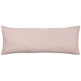 thumbnail image 2 of Royale Linens Body Pillow Cover - Double Brushed 1800 Microfiber - 20"x54" with Hidden Zipper Closure - Wrinkle & Fade Resistant - Super Soft Body Pillowcase 2 Pack (Pink, Pack of 2), 2 of 9
