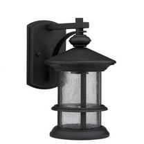 CHLOE Lighting ASHLEY SUPERIORA Transitional 1 Light Textured Black Outdoor Wall Sconce
