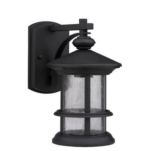 CHLOE Lighting ASHLEY SUPERIORA Transitional 1 Light Textured Black Outdoor Wall Sconce