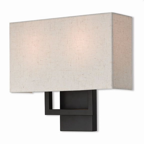 2 Light Ada Wall Sconce in Contemporary Style 13 inches Wide By 11.75 inches High Bailey Street Home 218-Bel-2513231