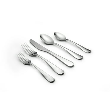 Cambridge Silversmiths Pepino Mirror 45-Piece Flatware Set, Service for 8