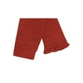 thumbnail image 4 of Unique Bargains Womens Ribbed Design Toeless Over Knee Length Boot Cover Leg Warmers Red, 4 of 4