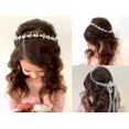 thumbnail image 2 of Tocado de aliento de bebé, diadema de niña de flores para boda, accesorios florales de cristal de princesa para el cabello para fiesta de cumpleaños, fotografía Ormromra HMHZ542-2, 2 of 6