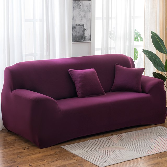 High Stretch Chair Sofa Slipcover Soft Non Slip Couch Covers Sofa Cover Washable Furniture Protector with Elastic Bottom for Kids, Pets