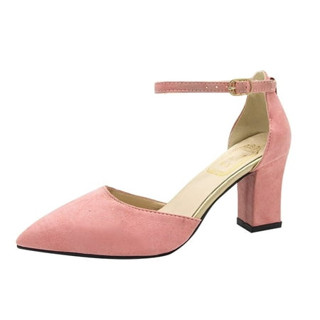 

GNEIKDEING Toeknob High Casual Breathable Sandals Laceup Women s Shoes Heels Women s Sandals Gift on Clearance