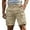 Khaki, variant on Herren Cargo Shorts Mit Tasche Cargohose Herren Shorts Herren Stretch Sommer Familiencamping Kurze Outdoor Activities