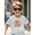 thumbnail image 4 of 100th Days of School T-Shirt for Kindergarten Toddler Boys and Girls - Soft 100% Cotton Round Neck Short Sleeve, Breathable Regular Fit with "Kindergarten Team" Graphic, 4 of 4