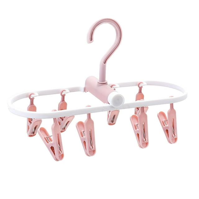 Cintre Pliant de Voyage, Séchage à Domicile Chaussettes Clip Multifonctionnel
