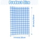 thumbnail image 3 of Papel de seda MUNILAIL a cuadros, azul claro/blanco, 50 x 35 cm, 100 s, 3 of 6