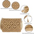 thumbnail image 2 of Kukuzhu Women Beach Shoulder Bag Woven Crossbody Bag Cotton Crochet Handmade Satchel Handbag Purse Bag for Summer, 2 of 6