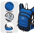 thumbnail image 3 of Mochila de Hidratación Mubasel Gear 15L con Bolsa de Agua de 2L Azul, 3 of 9