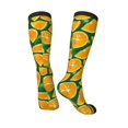 thumbnail image 4 of Balery Orange Fun Novelty Socks Men'S Women'S Crew Socks Funny Crazy Novelty Socks Quirky And Cool Socks, 4 of 9