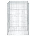 thumbnail image 3 of vidaXL Gabion Basket with Cover 39.4"x19.7"x39.4" Galvanized Iron, 3 of 6