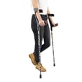 thumbnail image 3 of PEPE Mobility - Muletas plegables para adultos (2 unidades, puño abierto), coloridas, plegables, de aluminio, ajustables, 3 of 5