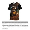 thumbnail image 3 of Wall-E T-Shirts for Men, Casual Crew Neck Tee Shirts, Unisex Short Sleeve Tops, S-3XL, 3 of 8