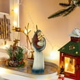 thumbnail image 3 of Adornos navideños, regalos navideños, figuras de resina para belenes, regalos navideños, decoración religiosa para el hogar, esculturas artísticas cristianas, decoración de mesa navideña, estatuas de, 3 of 4