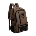 thumbnail image 2 of Bolso de Almacenamiento Fernando Mochila para Computadora Portátil Marrón, 2 of 8
