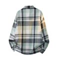 thumbnail image 4 of Cmfcve Men's and Big Men's Long Sleeve Plaid Shirts Fashion Casual Loose Fit Button Down Shirts, 4 of 7