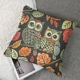 thumbnail image 7 of Owl Throw Pillow Cover Couch Pillow Case Square Outdoor Pillow Sofa Bed Lumbar Pillowcase Decorative, 7 of 7