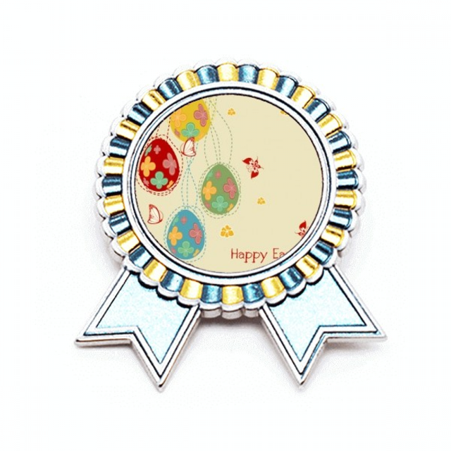 Festival de Pascua colorido caballo religión angulo Insignia broche Medalla ganadora