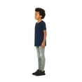 thumbnail image 2 of BELLA+CANVAS Youth Short Sleeve Personalized T-Shirt, Create Your Own Designs, Navy, Youth Large, Unisex, 2 of 6