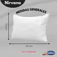 thumbnail image 4 of Almohada Selther Nirvana Microfibra Hipoalergénica 65 X 45cm, 4 of 7