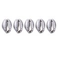 thumbnail image 2 of Miangastore Scattered Plating Shell Beads Accessories Silver 50Pcs Package 1.8x0.6in, 2 of 8