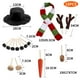thumbnail image 1 of de decoración de , de muñecos de nieve, juguetes de invierno al para , accesorios de - CUTICAT disfraz de muñeco de nieve, 1 of 7