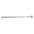 thumbnail image 3 of IBASETOY Telescopic Plated Silver Stainless Steel Tension Curtain Rod Multipurpose Extendable Rail Bar, 3 of 8