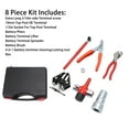 thumbnail image 4 of Car Battery Maintenance Kit, Automotive Battery Maintenance Tools 7Pcs  for Truck, 4 of 7