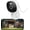 White, variant on Camera, Outdoor/Indoor for , Pet, , , IP65 Wterproof Color Night Vision, White Light & Siren, Recording, Motion Detection, Compatible with Alexa,Black