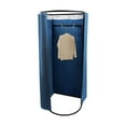 thumbnail image 4 of Fitting Room with Shading Curtain, Modern Clothing Store Fitting Room 1 People Capacity Modern Blue Fitting Room, 4 of 20