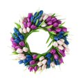 thumbnail image 3 of Hbdhejl Spring Wreath Home Decoration Wreath Door Hanging Ornaments, 3 of 8
