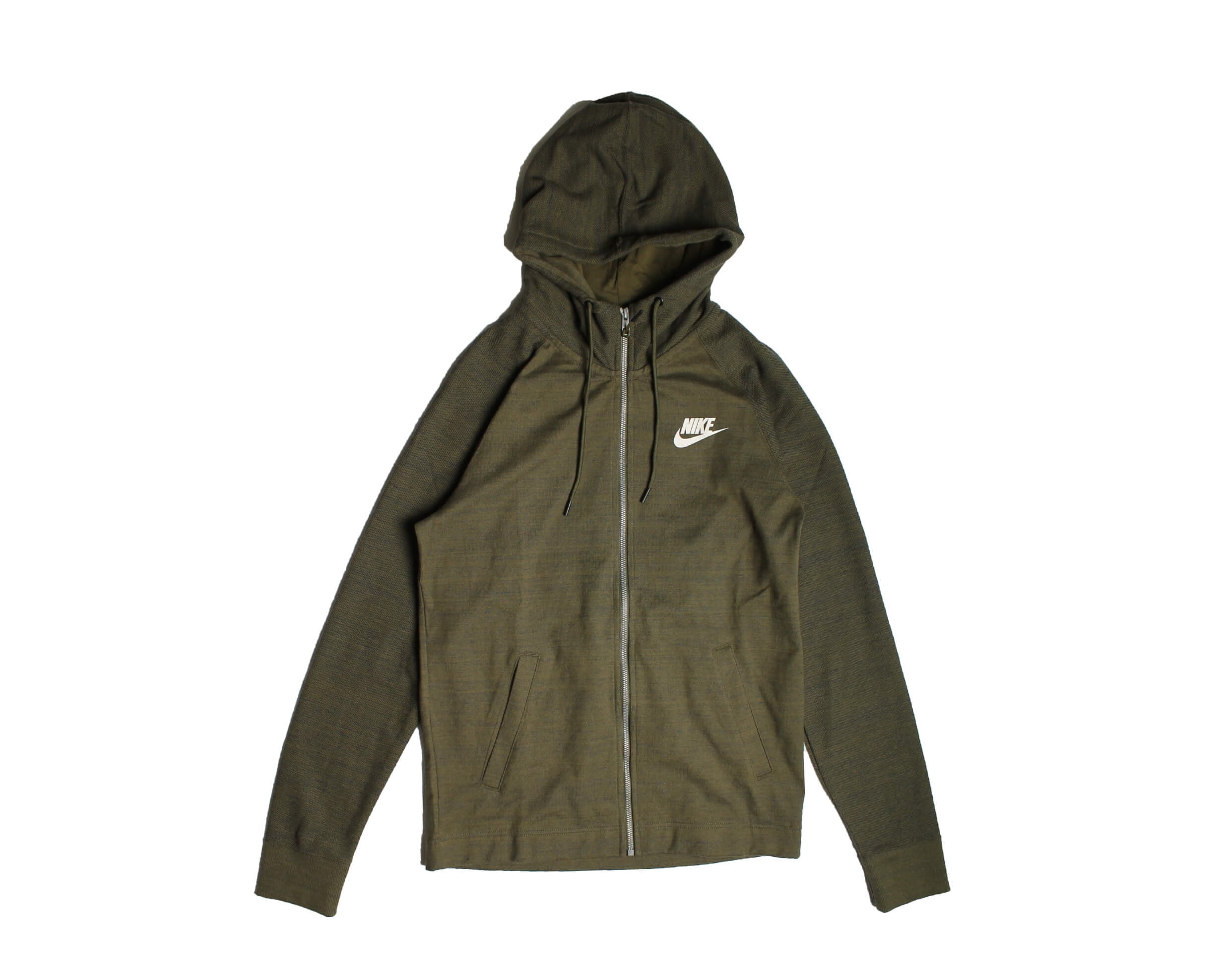 nike olive canvas hoodie