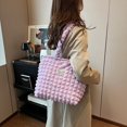 thumbnail image 2 of Bolso de hombro para niñas, bolso de mano con cremallera, bolso cruzado, bolso (púrpura), 2 of 6