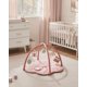 thumbnail image 2 of Tapete de gimnasio para bebés Blissful Diary Tummy Time con 6 juguetes, color rosa, 2 of 8