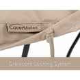 thumbnail image 4 of Covermates Outdoor Dartboard Cover - Weather Resistant, Drawcord Hem, 18-24 Diameter, Tan, 4 of 7