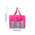 thumbnail image 3 of Naittoop Sacs d'Épicerie Réutilisables Sac de Courses Pliable Robuste Lavable dans la Poche Léger Portable pour Aliments Épicerie Lot de 2, 3 of 6