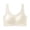 White, variant on Womens Bras Lightweight Seamless No Wire T-Shirt Bra Flat Seam Design Invisible Under Thin Shirts L-2XL