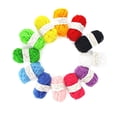 thumbnail image 1 of Hilos de Ganchillo Ounissouiy 12 Uds. para Tejer DIY Artesanías Multicolores, 1 of 6