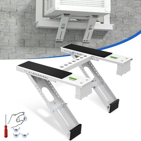 Window Air Conditioner Support Bracket, Up to 220 lbs-Drilling, For 5000-24000 BTU Units