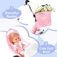 thumbnail image 7 of Enjoyrun 16" Kids Bike,Girls Bike with Training Wheels,Basket and Doll Seat,Bicycle for Children Ages 5-8,Pink, 7 of 7