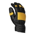 thumbnail image 2 of Cortech Associate Mens Leather Motorcycle Gloves Black/Gold LG, 2 of 2