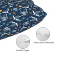 thumbnail image 3 of Fotbe Sea Turtle Funda de Almohada Decorativa Estilo Occidental, Lujo en Algodón, Fundas para Almohadas King, Cojín Estampado para Decoración del Hogar-16"x24", 3 of 6