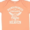 thumbnail image 4 of Inktastic Handpicked for Earth by My Nana in Heaven with Angel Wings Boys or Girls Baby Bodysuit, 4 of 5