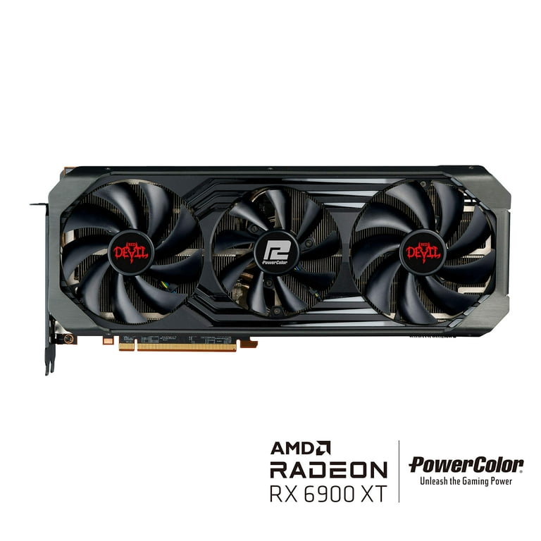 Powercolor Vcx Axrx 6900xt 16gbd6-3dhe Oc Amd Radeon Rx 6900xt 16gb Gddr6  Atx 