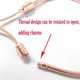 thumbnail image 3 of Pulsera de hueso de serpiente con encanto europeo, joyería de calle, ajustable, versión coreana para hombres y mujeres, básica, 3 of 6