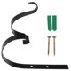 thumbnail image 5 of unbranded Colgador De Pared Para Plantas En Metal Negro Decorativo Y Resistente Para Jardín Y Exterior, 5 of 8