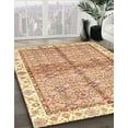 thumbnail image 2 of Ahgly Company Indoor Rectangle Abstract Orange Oriental Area Rugs, 7' x 9', 2 of 6